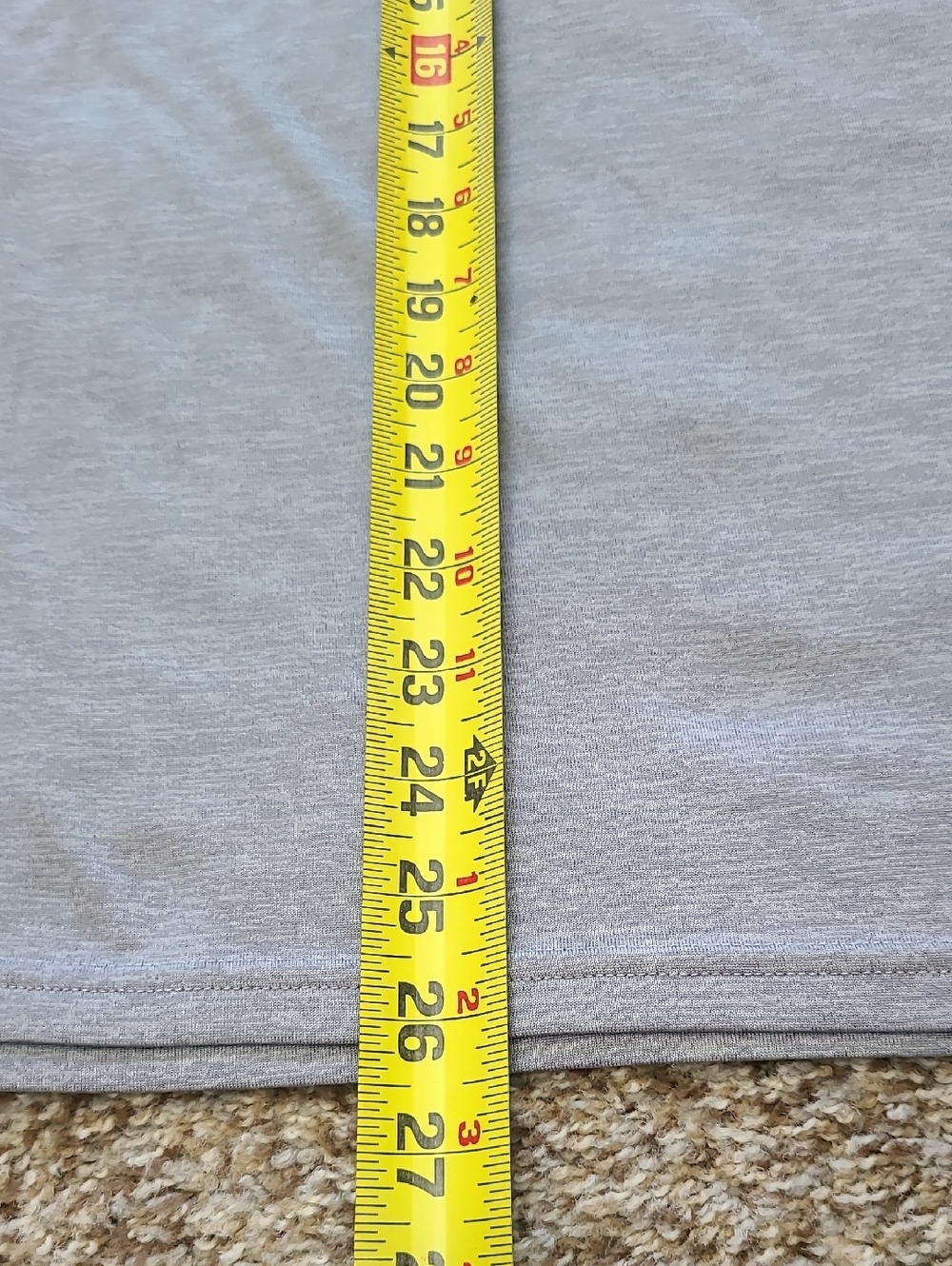 Under Armour Men’s Long Sleeve Performance Tee - Light Gray - Picture 6 of 7